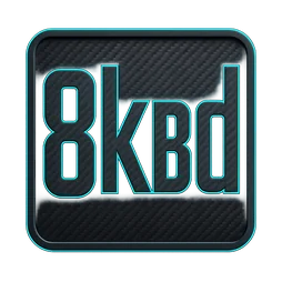 8kbd logo